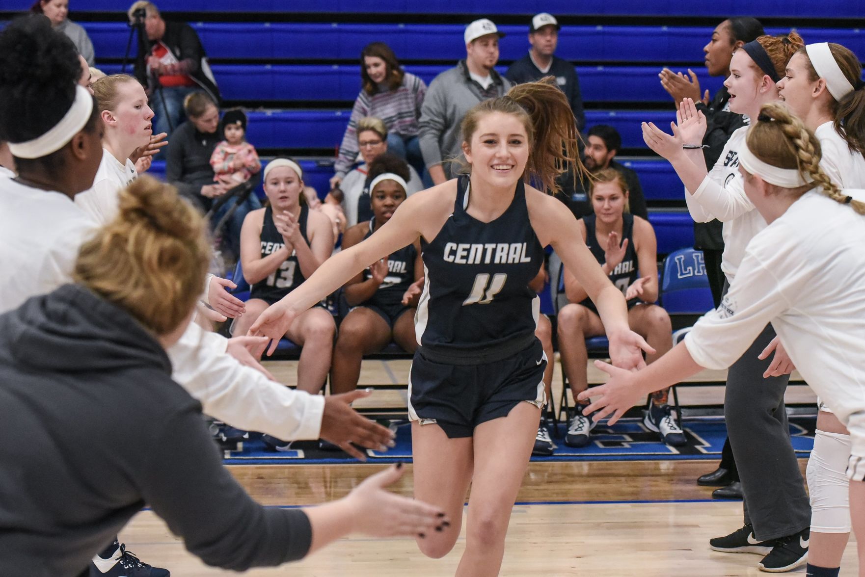12/6/19 - Girls Basketball - Francis Howell Central at Lutheran St. Charles